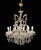 Italian Large Crystal Murano Glass Chandelier, 1950s For Sale - Image 3 of 10
