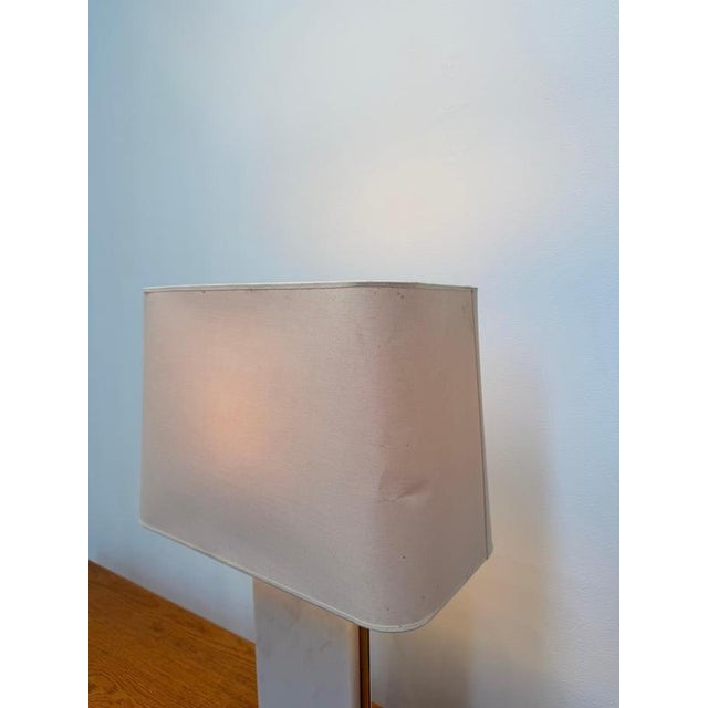 Marble Table Lamp by Camille Breesch For Sale - Image 4 of 5