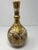 Gold Antique Japanese Satsuma Bottle Vase, Meiji Period Figural Court Scene With Gilt Moriage Decoration For Sale - Image 8 of 9