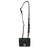 Contemporary Black Quilted Lambskin Elegant Chain Mini Belt Bag For Sale - Image 3 of 8