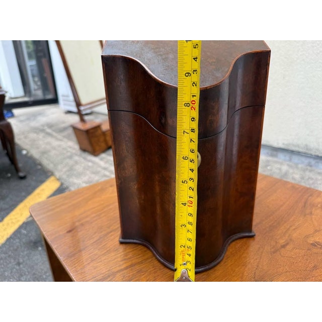 Antique English George III Period Knife Box/ Cutlery Box For Sale - Image 11 of 12