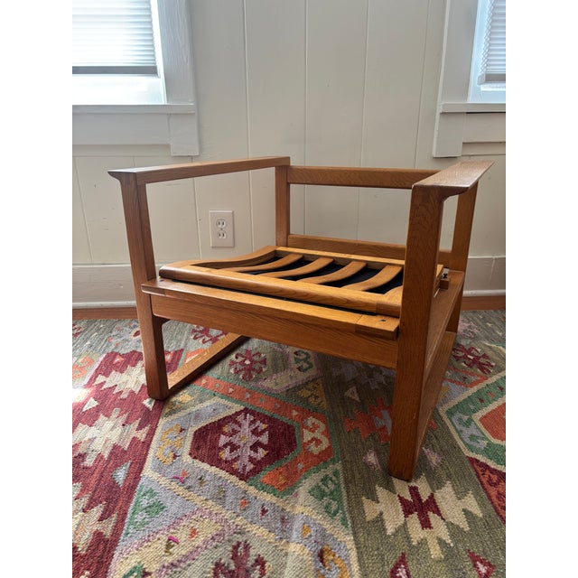 Mid 20th Century Attibuted to Borge Mogensen Vintage Armchair For Sale - Image 4 of 15