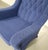 Blue Armchair in Wool Boucle, 1970s For Sale - Image 8 of 16