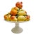 Large Scale Spanish Faience Mixed Fruit Topiary Centerpiece on Pedestal For Sale - Image 4 of 7