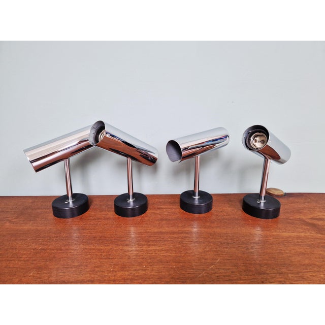 Tubular Chromed Metal Articulated Wall Lights by Staff Leuchten, Germany, 1970, Set of 2 For Sale - Image 14 of 18