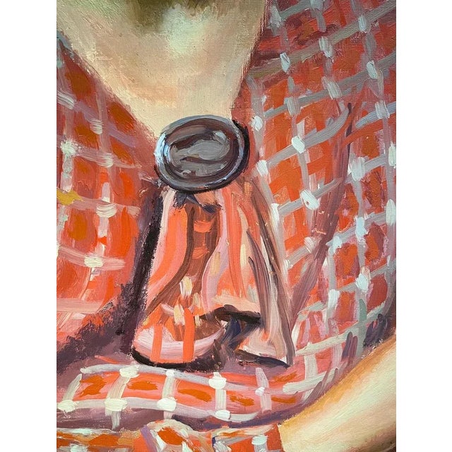 Armand Cacheux, Miss Cacheux 3, Oil on Canvas For Sale - Image 5 of 11