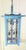 Stunning Large Arts & Crafts / Mission Style Solid Copper Pendant Lantern Light For Sale - Image 9 of 18