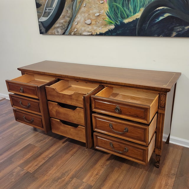 1970s Mid-Century Modern Sideboard Buffet For Sale - Image 5 of 12