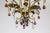 Metal 1940s Gilt Purple & Amber Fruit Crystal Chandelier For Sale - Image 7 of 12