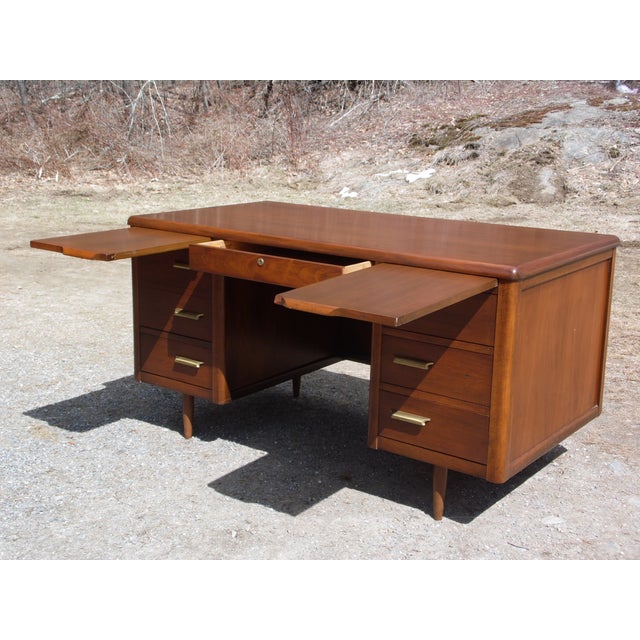 Vintage Mid Century Modern Jofco Jasper Executive Office ... (640 x 640 Pixel)