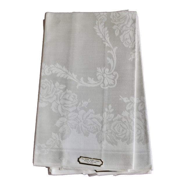 Vintage Irish Linen Napkins - Set of 12 New Unused For Sale