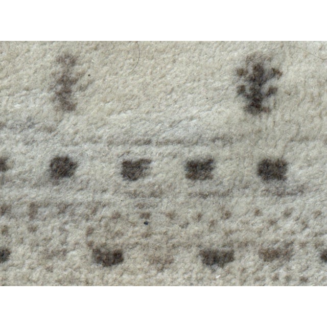 3ft 2in × 4ft 3in Kashkuli Gabbeh Wool Area Rug For Sale In San Francisco - Image 6 of 12