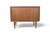 Mid 20th Century Three Drawer Vodder Style Chest in Teak With Finished Back For Sale In San Francisco - Image 6 of 8