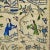 1900 - 1909 Chinese Embroidered Silk Sleeve Panels Beauties in Garden Late Qing For Sale - Image 5 of 9