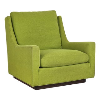 1970s Clarence Chair Attributed to Milo Baughman for Thayer Coggin For Sale
