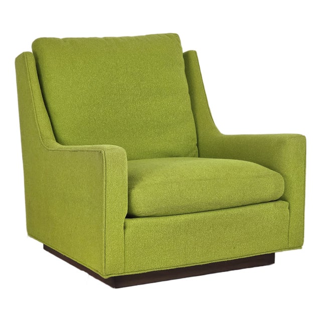 1970s Clarence Chair Attributed to Milo Baughman for Thayer Coggin For Sale