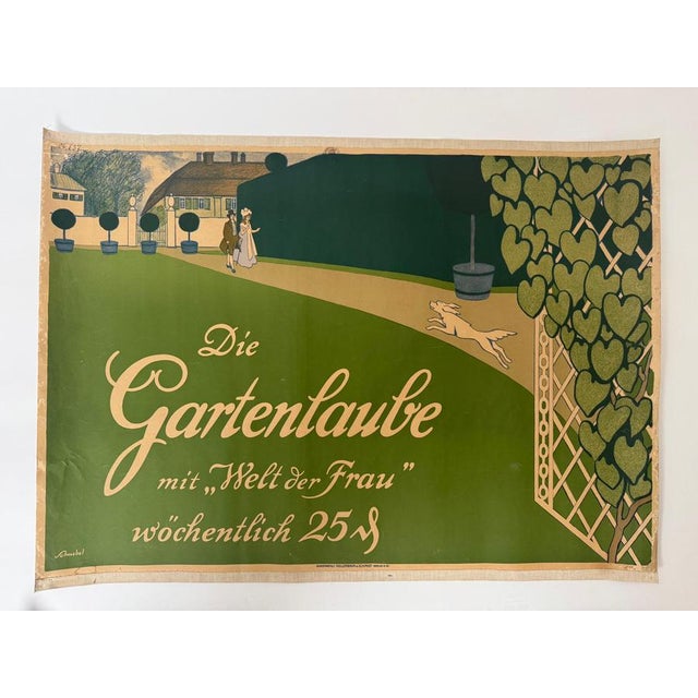 This poster from around 1905 is something extraordinary. It was created by the Art Nouveau artist Carl Schnebel, it was...