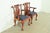 Baker Furniture Company Baker Furniture Style Chippendale Carved Mahogany Armchairs, Pair For Sale - Image 4 of 14