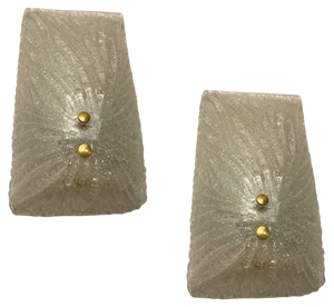 Murano Glass Sconces, 1960s, Set of 2
