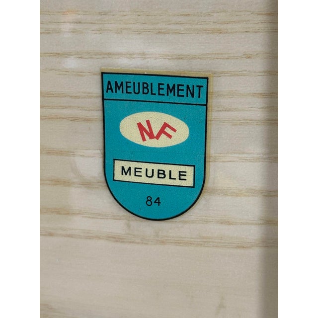 Macassar Ebony French Credenza by N. F. Ameublement, 1950 For Sale - Image 9 of 9