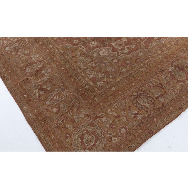 Indian Oversized Antique Indian Amritsar Rug For Sale - Image 3 of 9