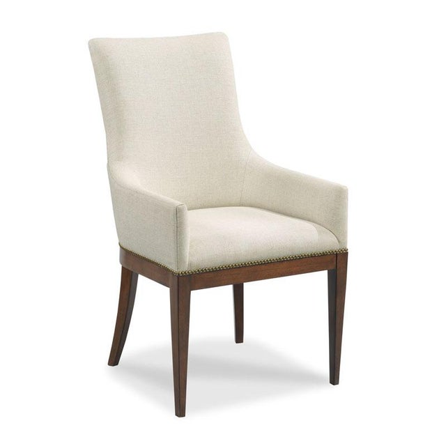 Transitional Morningside Chair in Brown For Sale - Image 3 of 3