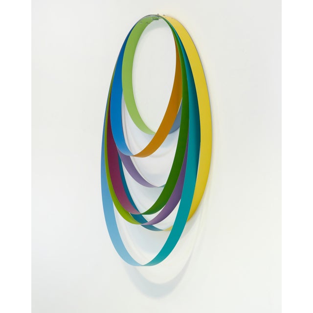 2020s Contemporary Abstract Steel and Spray Paint "Ode I" by Tom Henderson For Sale - Image 5 of 6