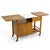 John Widdicomb John Widdicomb Bar Cart / Server with Expanding Top For Sale - Image 4 of 11