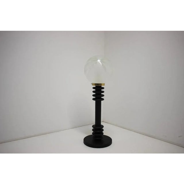 Floor Wood Lamp, Germany, 1970s For Sale - Image 11 of 18