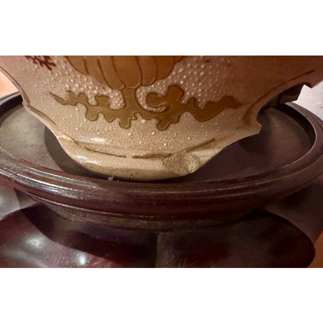Late 19th Century Antique Chinese Lamp Handpainted With Family Scenes For Sale - Image 11 of 11