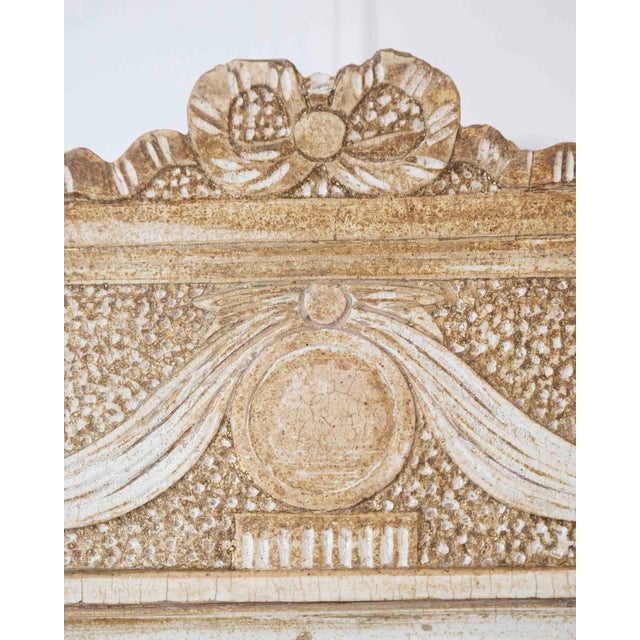 Wood Swedish 18th Century Gustavian Mirror For Sale - Image 7 of 8