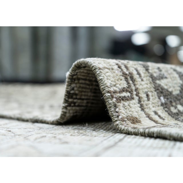 Gray Turkish Vintage Rug 7'11" x 11' #16726 For Sale - Image 8 of 8
