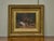 19th Century J. Langlois Oil on Board Dog Painting of a Terrier Chasing a Mouse in Gilt Frame For Sale - Image 5 of 12