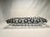 Metal Brutalist Modern Rectangular Metal Basket, Charcoal Gray For Sale - Image 7 of 12