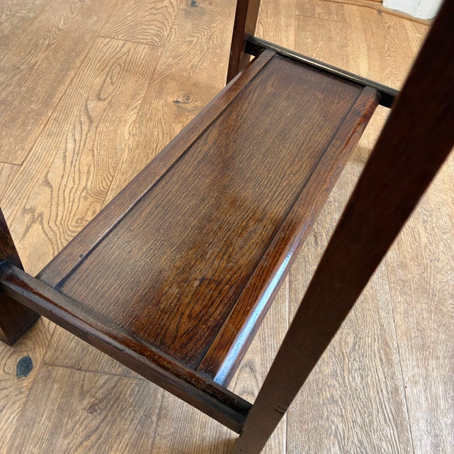 Dutch Art Deco Two-Tier Side Table, 1920s For Sale - Image 12 of 17