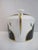 Lynn Chase Leopard Cat Design Jaguar Jungle Porcelain 24k Gold Sugar Bowl For Sale - Image 4 of 8