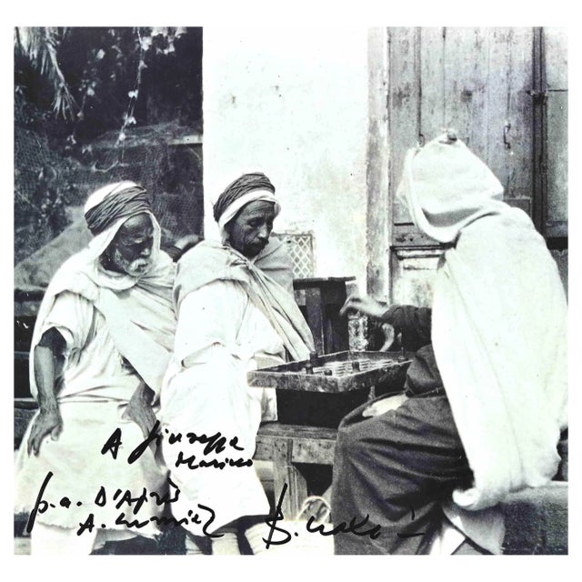 Bettino Craxi, Game, Original Photolithograph, 1990s For Sale