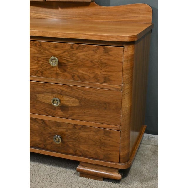 Art Deco Burl Walnut Dressing Table, 1930s For Sale - Image 10 of 18