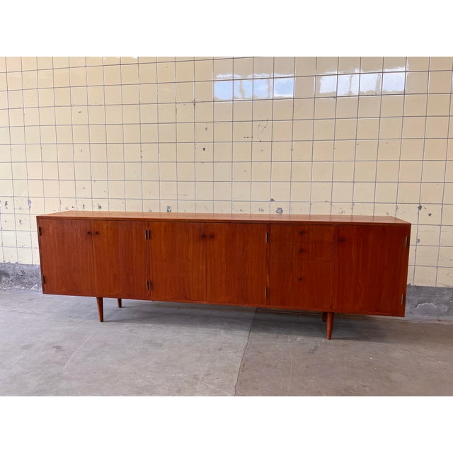 Vintage Sideboard in Teak Veneer, 1960s For Sale - Image 11 of 11
