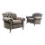 George Smith Bulgari Chairs - a Pair For Sale