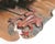 Late 19th Century Late 19th Century Meiji Period Japanese Gold and Silver Inlaid Bronze Frog Group (Clip) For Sale - Image 5 of 16