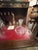 Jacobean Style Tapestry Covered Desk on Barley Twist Base For Sale - Image 16 of 17