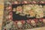 1890s Black Roses Folk Art Antique French Needlepoint Rug 5'2" X 8'8" Flatweave Wool Carpet For Sale - Image 4 of 6