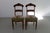 Danish Art Nouveau Chairs with Floral Needlepoint Seats, 1900s. Set of 2. Very decorative pair of matching antique side...