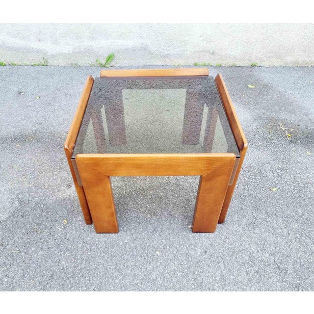 Italian Coffee Table by Afra and Tobia Scarpa, Italy, 1960s For Sale - Image 12 of 16