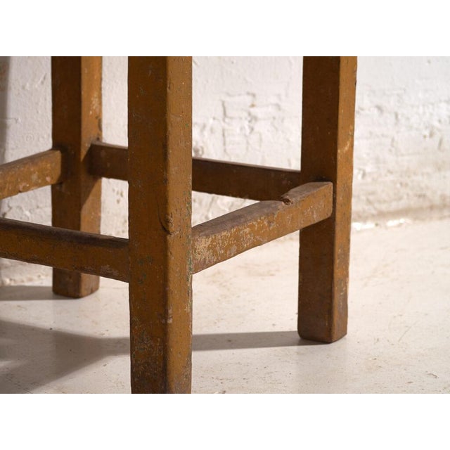Wood Bedside Tables in Pine, Central Europe, 1940, Set of 2 For Sale - Image 7 of 12