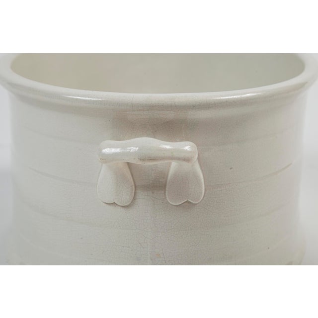 Antique White Ironstone Footbath, England, Circa 1910 For Sale - Image 12 of 12