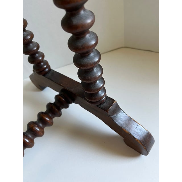 Victorian Victorian Side Table With Shelf, Walnut, Late 19th Century For Sale - Image 3 of 13