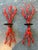 Vintage Coral Branch Wall Candle Sconces- A Pair For Sale - Image 11 of 12