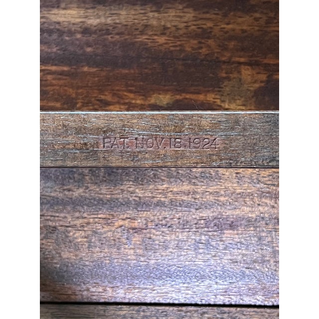 Antique English Walnut Drop-Leaf Occasional Table, Rectangular, 1920s For Sale - Image 15 of 16